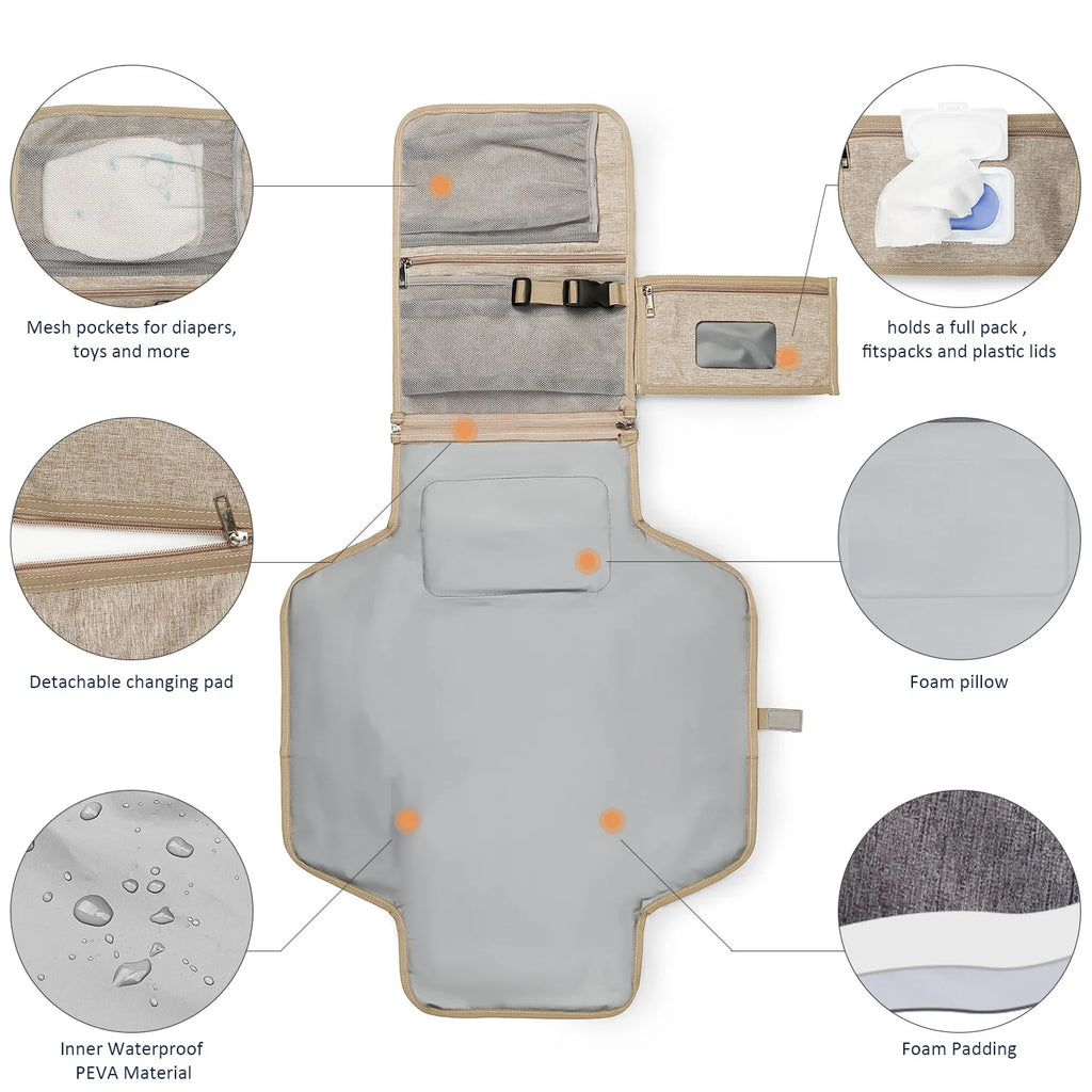Portable Diaper Changing Pad