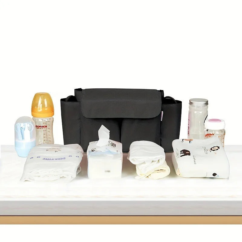 Large Capacity Stroller Storage Bag Convertible Shoulder Bag Crossbody