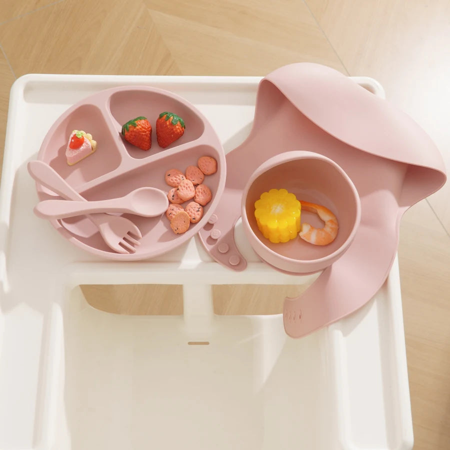 Silicone Bib Set