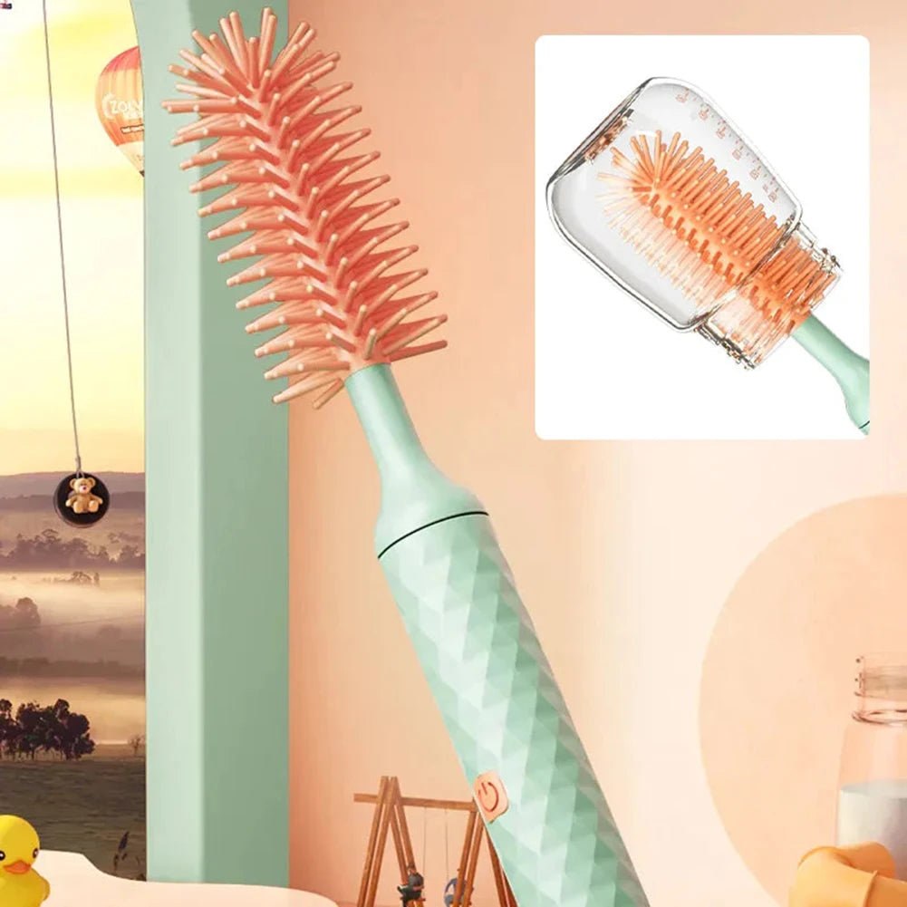 Electric Silicone Bottle Brush