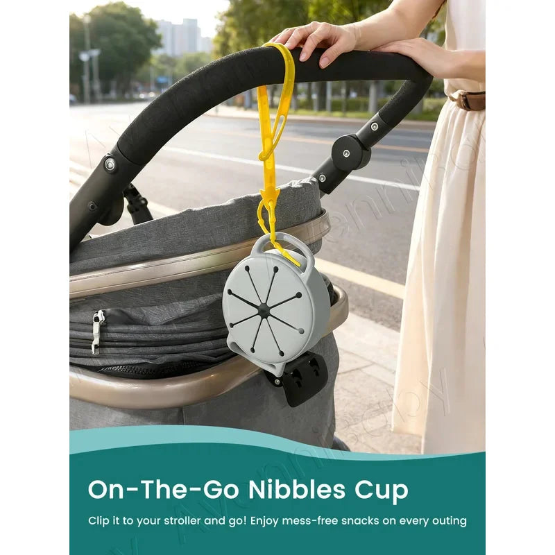Spill-Proof Snack Cup