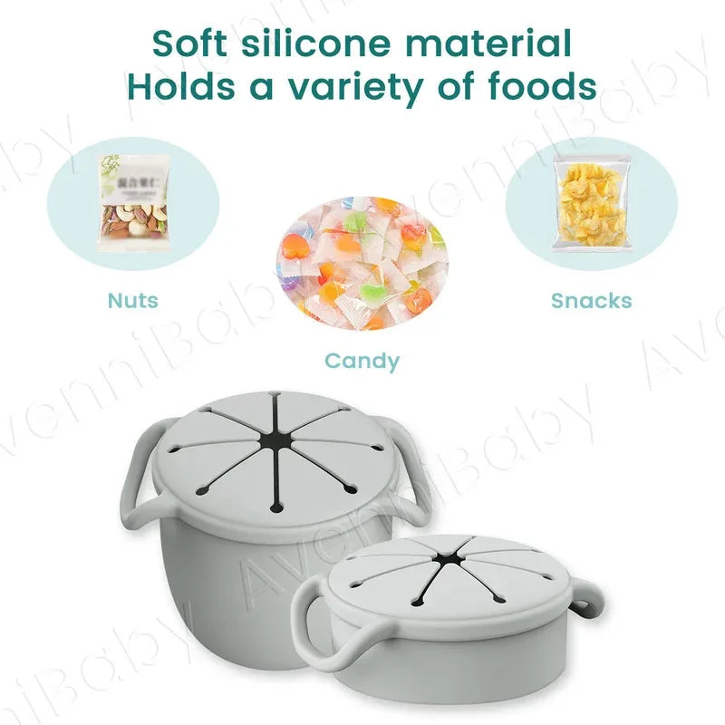 Spill-Proof Snack Cup