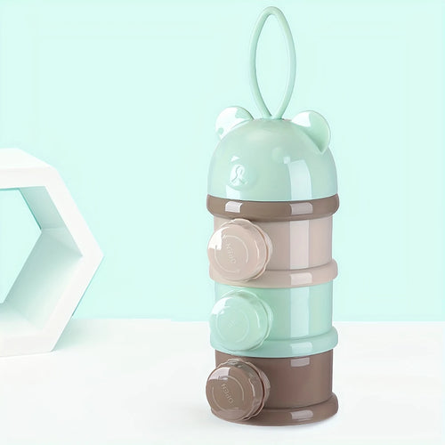 Large Capacity Baby Milk Powder Container with Strap, Baby Formula