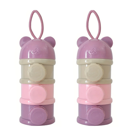 Large Capacity Baby Milk Powder Container with Strap, Baby Formula