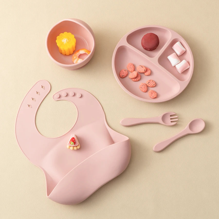 Silicone Bib Set
