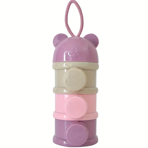 Large Capacity Baby Milk Powder Container with Strap, Baby Formula
