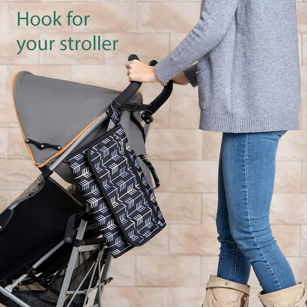 Portable Baby Changing Pad Diaper Mat for Newborn Stroller Nappy Bag